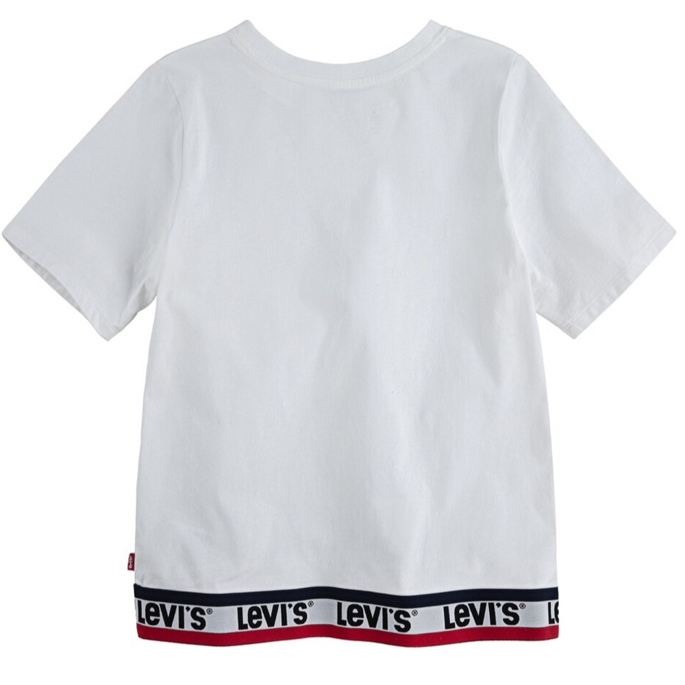🆕NWT Levi’s white logo short sleeve shirt